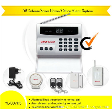 Wired Burglar Alarm System (YL-007K3)